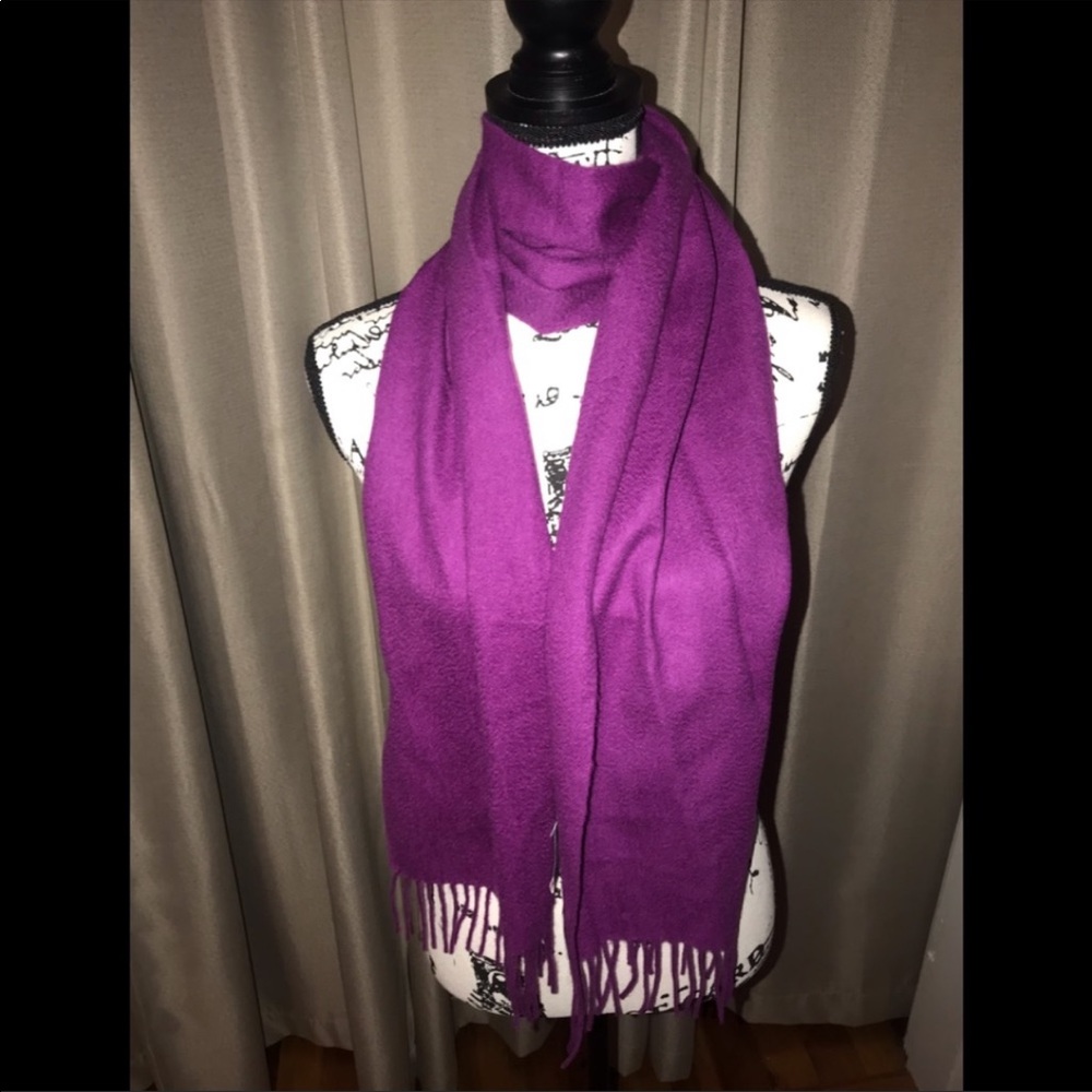 Coach Cashmere/Wool Scarf